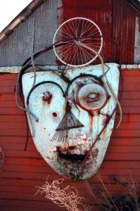 Charlie Lucas: Face On Barn